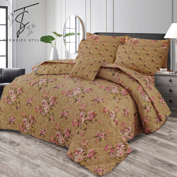 Premium 7 Pc Comforter Bedding Set – King Size