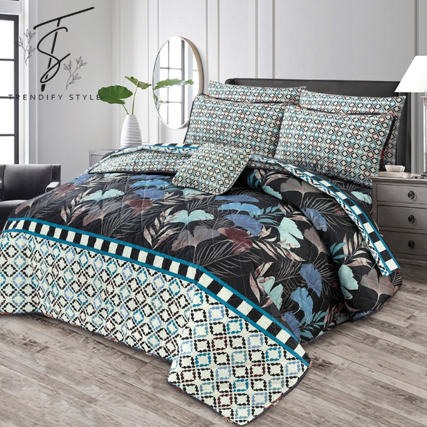 Premium 7 Pc Comforter Bedding Set – King Size