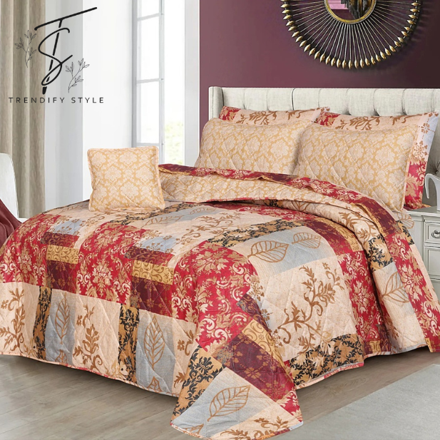 Premium 7 Pc Comforter Bedding Set – King Size