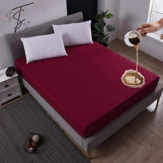 Waterproof Terry Cotton Mattress Protector – King Size
