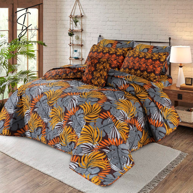 Premium 7 Pc Comforter Bedding Set – King Size