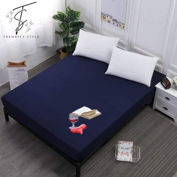 Waterproof Terry Cotton Mattress Protector – King Size