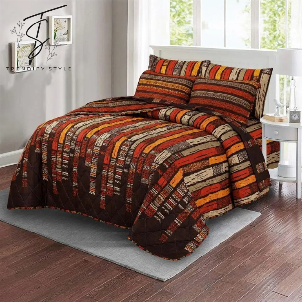 Premium 7 Pc Comforter Bedding Set – King Size
