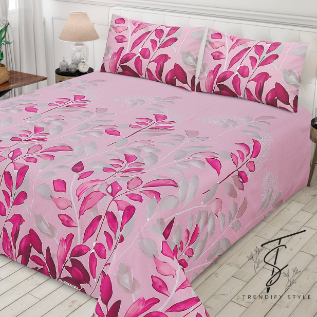 Pure Cotton Bedsheet Set - King Size